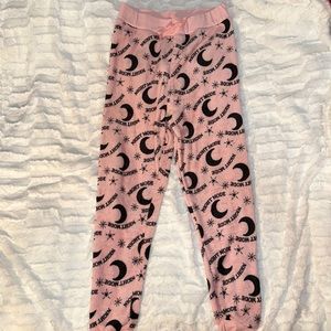 Pink Night Mode Pajama Pants